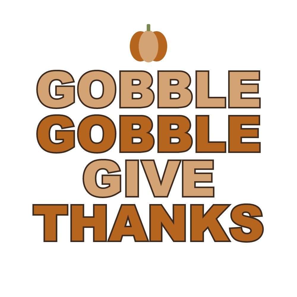 Gobble Gobble Thanksgiving SVG Bundle — Fall Harvest Cut Files for Cricut