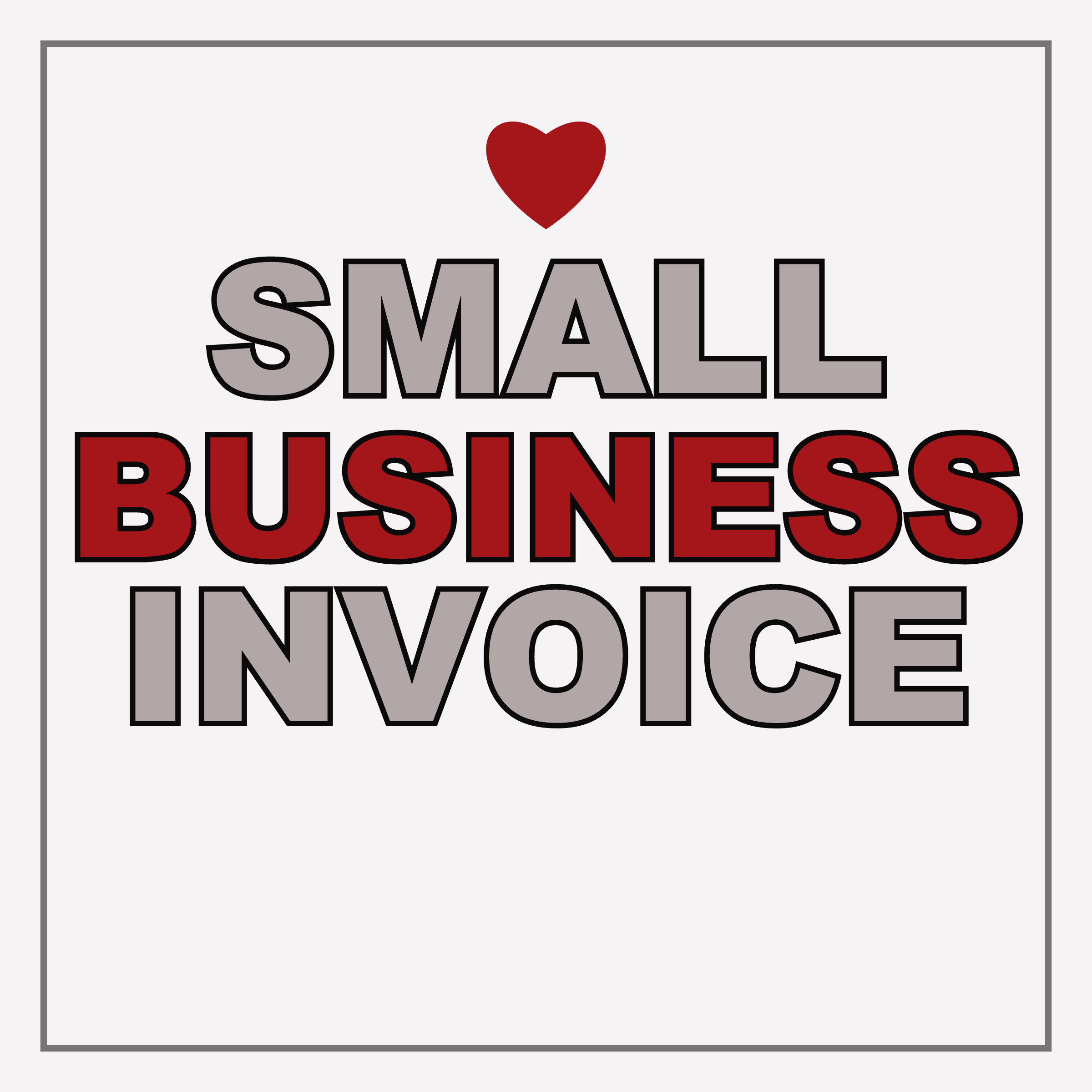 Small Business Invoice Template — Printable Professional Billing Form Pack