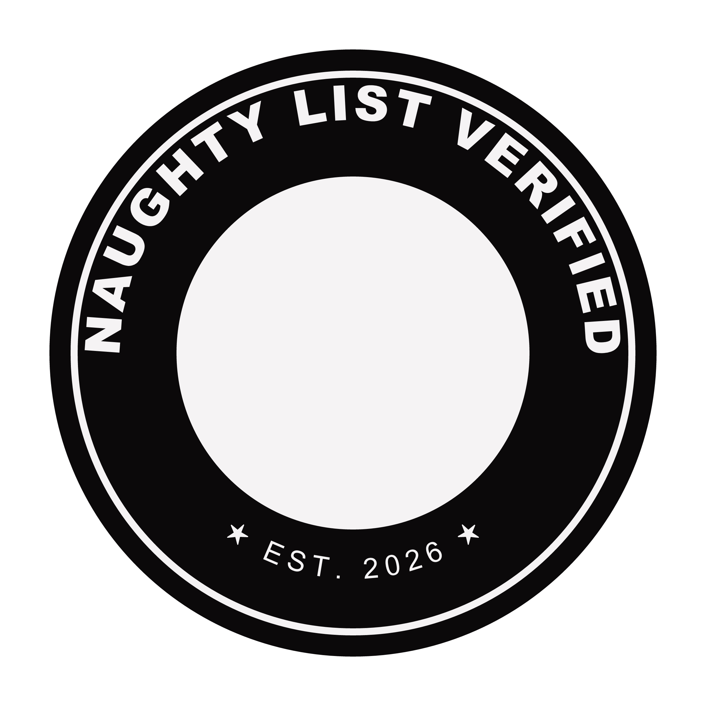 Naughty List Verified Christmas SVG — Funny Holiday Shirt Cut File